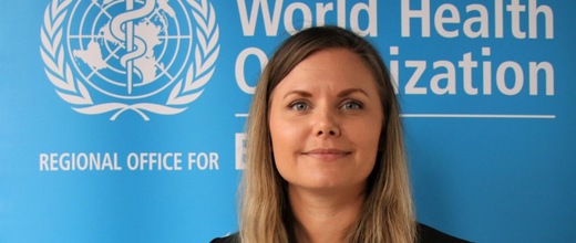 Kristina Köhler works at the Estonian Ministry of Social Affairs Public Health Department
