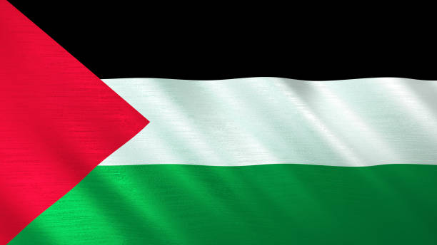 West Bank and Gaza flag